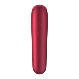 Вакуумний кліторальний стимулятор SATISFYER DUAL LOVE червоний 16 Вакуумний кліторальний стимулятор SATISFYER DUAL LOVE червоний - Зображення 5