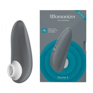 Вакуумний кліторальний стимулятор Womanizer Starlet 3 Gray
