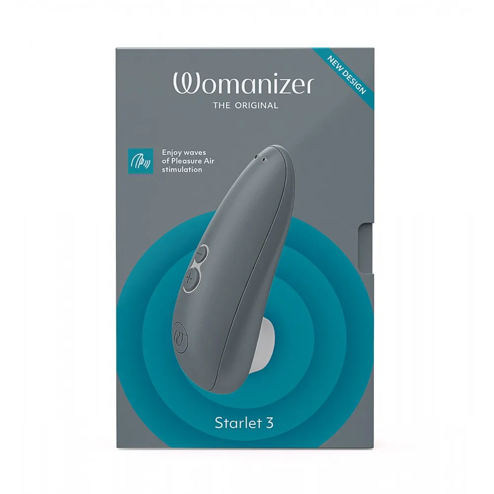 Вакуумний кліторальний стимулятор Womanizer Starlet 3 Gray 14 Вакуумний кліторальний стимулятор Womanizer Starlet 3 Gray - Зображення 12