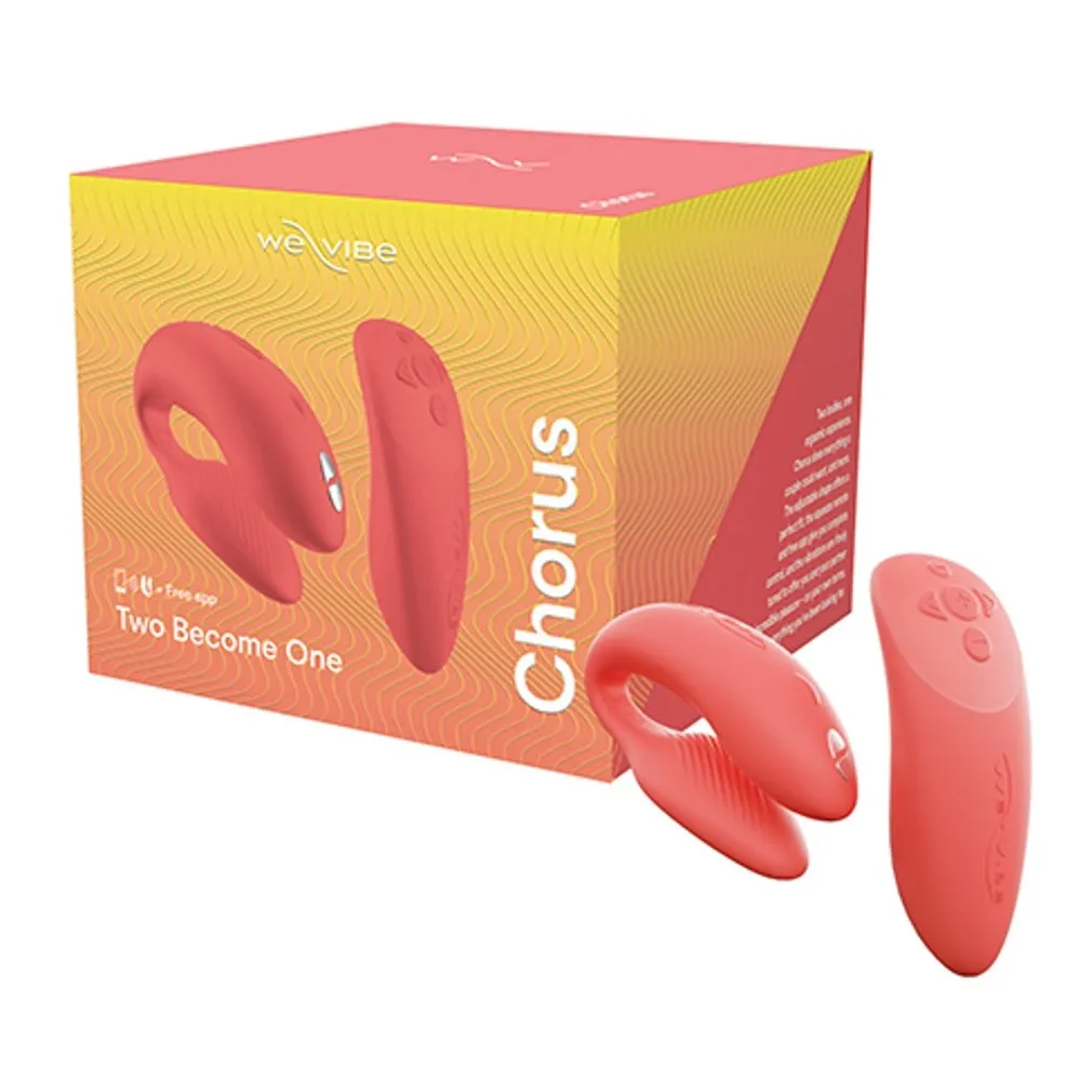 Вібратор для пар We-Vibe Chorus Cosmic Coral 3 Вібратор для пар We-Vibe Chorus Cosmic Coral