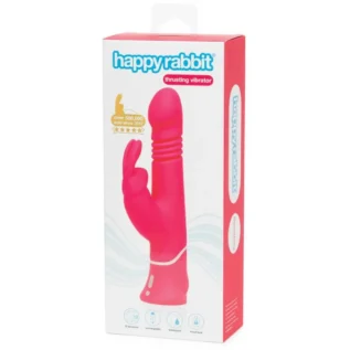 Вібратор кролик Happy Rabbit Thrusting Realistic - Зображення 5