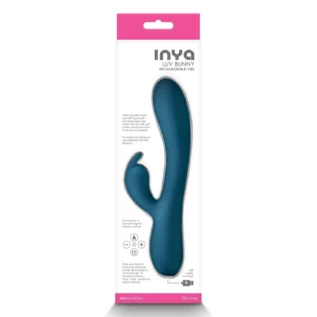 Вібратор кролик NS Novelties INYA LUV BUNNY DARK TEAL 9 Вібратор кролик NS Novelties INYA LUV BUNNY DARK TEAL - Зображення 4