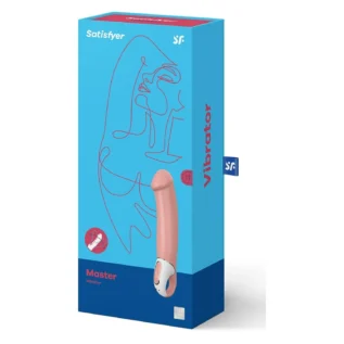 Вібратор реалістичний Satisfyer Master Vibrator, світло-коричневий - Зображення 5