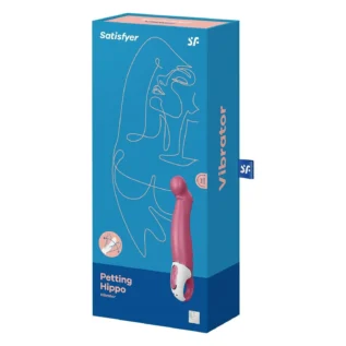 Вібратор для стимуляції точки G Satisfyer Petting Hippo, рожевий - Зображення 6