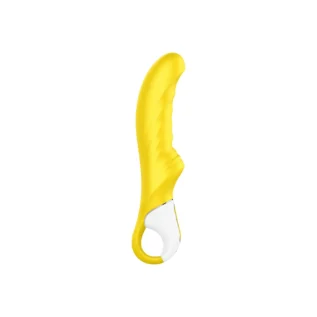 Вібратор для стимуляції точки G з ребристою структурою Satisfyer Yummy Sunshine, жовтий - Зображення 3