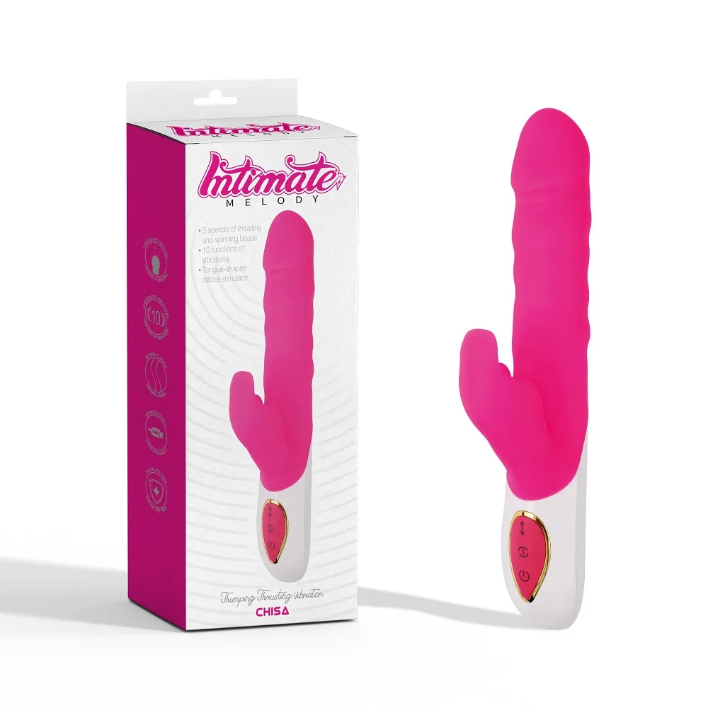Вібратор з поступальними рухами Chisa Intimate Melody, рожевий 3 Вібратор з поступальними рухами Chisa Intimate Melody, рожевий
