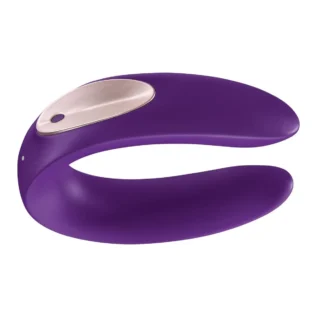 Alternative view of Вібромасажер для пар Satisfyer Partner Plus Remote Couple's, фіолетовий