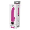 Зображення Вібромасажер класичний із стимулятором клітора DreamToys VIBES OF LOVE рожевий