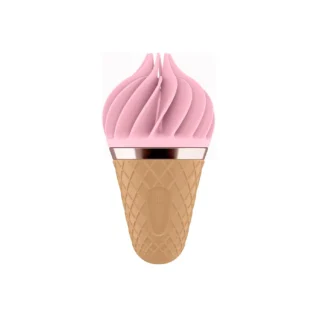 Вібростимулятор для клітора у вигляді Морозива Satisfyer Layons Sweet Temptation, рожевий 8 Вібростимулятор для клітора у вигляді Морозива Satisfyer Layons Sweet Temptation, рожевий - Зображення 3