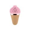 Вібростимулятор для клітора у вигляді Морозива Satisfyer Layons Sweet Temptation, рожевий