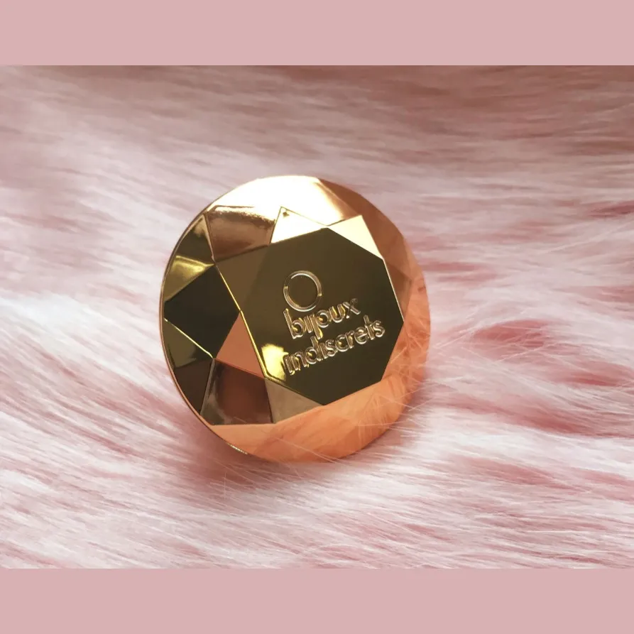 Діамант вібратор Bijoux Indiscrets Twenty One Vibrating Diamond золотистий 6 Діамант вібратор Bijoux Indiscrets Twenty One Vibrating Diamond золотистий - Зображення 4