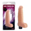Вібратор ребристий з мошонкою Chisa Real Touch XXX, бежевий 2 Зображення Вібратор ребристий з мошонкою Chisa Real Touch XXX, бежевий