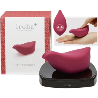 Вібратор для клітора Iroha Tori Tenga, медичний силикон, розовий