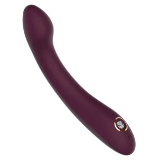 Вібратор для точки G Dream Toys Essentials зі стразами, бордовий, 21,8 × 3,6 см - Зображення 5