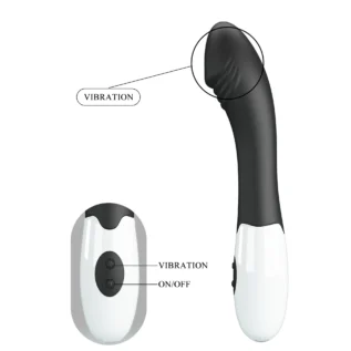 Вібратор для точки G Pretty Love Elemental Vibrator чорний, 19 х 3.2 см 19 Вібратор для точки G Pretty Love Elemental Vibrator чорний, 19 х 3.2 см - Зображення 8