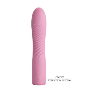 Вібратор для точки G PRETTY LOVE Kissell рожевий, 16.1 х 3.2 см 12 Вібратор для точки G PRETTY LOVE Kissell рожевий, 16.1 х 3.2 см - Зображення 4