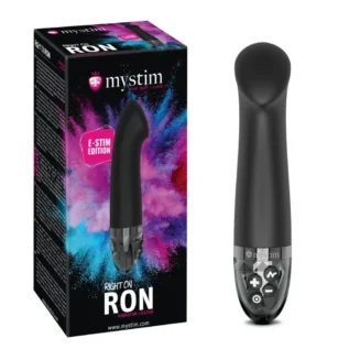 Вібратор Для точки G з електростимуляцією Right On Ron E-Stim Edition - Зображення 9