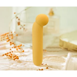 Вібратор для точки G Sweet Em Velvet Lure, бежевий - Зображення 5