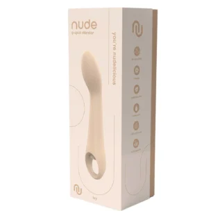 Вібратор Dream Toys Nude Ivy для точки G, бежевий - Зображення 5