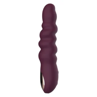 Класичний вібратор рельєфний Dream Toys ESSENTIALS Ripped Power Vibe, фіолетовий - Зображення 3