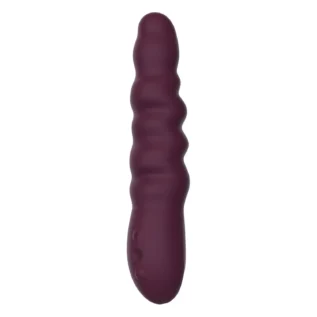 Класичний вібратор рельєфний Dream Toys ESSENTIALS Ripped Power Vibe, фіолетовий - Зображення 4