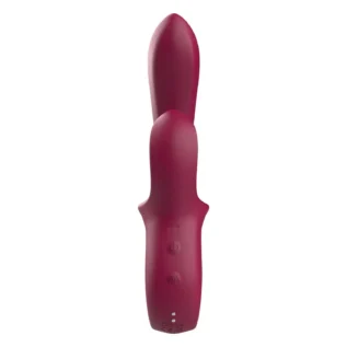 Вібратор-кролик Dreamtoys Glam Duo Vibrator з гачком ручкою, 22.7 х 4.2 см - Зображення 5