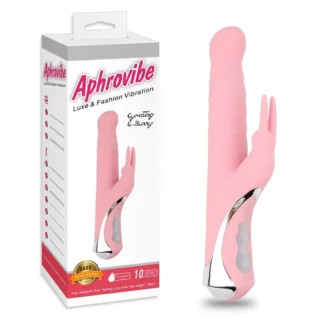 Вібратор-кроль рельєфний Chisa Aphrovibe рожевий