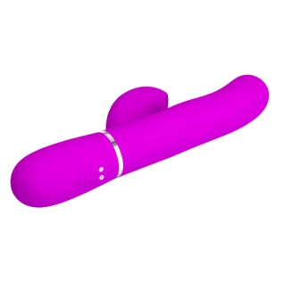 Кролик вібратор з пульсацією PRETTY LOVE Perdita рожевий, 22.8 см - Зображення 6