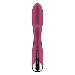 Вібратор-кролик Satisfyer Spinning Rabbit 1 для точки G та клітора, червоний - Зображення 5