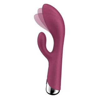 Вібратор-кролик Satisfyer Spinning Rabbit 1 для точки G та клітора, червоний - Зображення 2