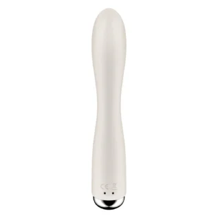 Вібратор-кролик Satisfyer Spinning Rabbit 1 для точки G та клітора, молочний - Зображення 6