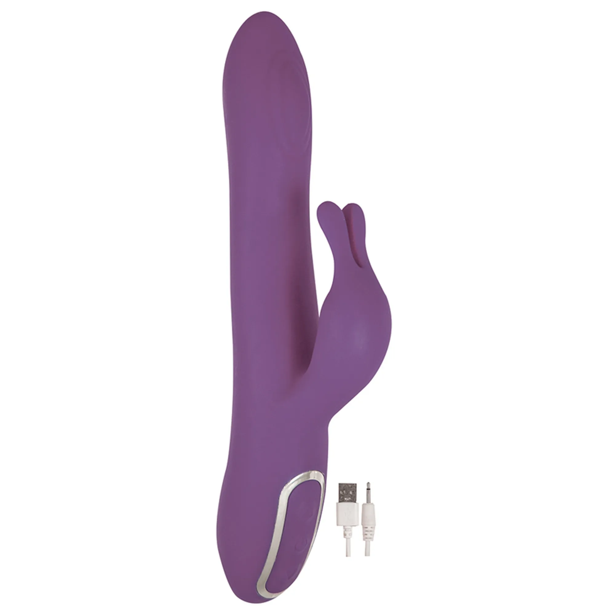 Вібратор кролик Wibrator-Isabella,5 funkcji, USB Purple 3 Вібратор кролик Wibrator-Isabella,5 funkcji, USB Purple