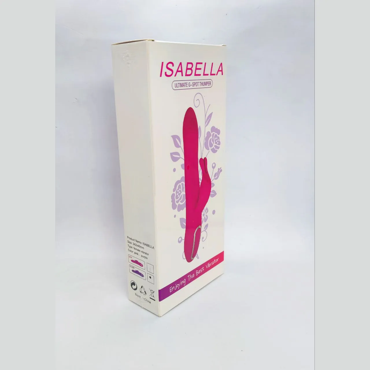 Вібратор кролик Wibrator-Isabella,5 funkcji, USB Purple 5 Вібратор кролик Wibrator-Isabella,5 funkcji, USB Purple - Зображення 3