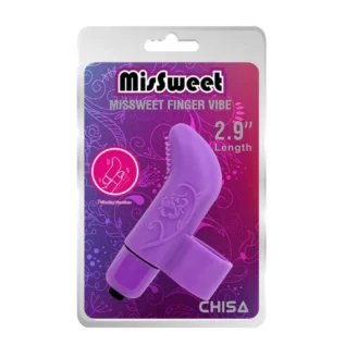 Вібратор для клітора на палець Chisa Mis Sweet Finger Vibe з рельєфом, фіолетовий 9 Вібратор для клітора на палець Chisa Mis Sweet Finger Vibe з рельєфом, фіолетовий - Зображення 4