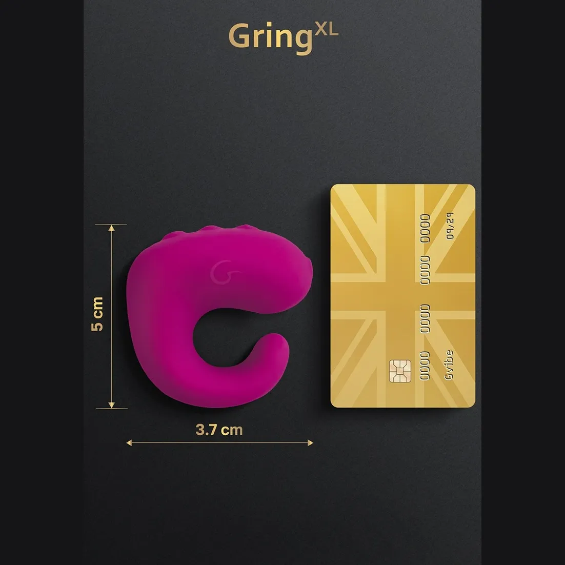 Вібратор на пальці GVIBE GringXL Sweet Raspberry, малиновий 8 Вібратор на пальці GVIBE GringXL Sweet Raspberry, малиновий - Зображення 6
