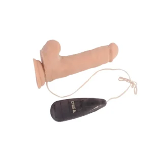 Вібратор реалістичний на присосці Chisa T-skin ReaL Basics Realistic Dildo з пультом керування - Зображення 3