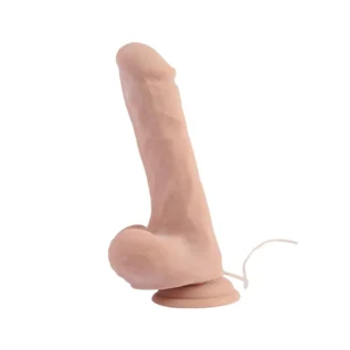 Вібратор реалістичний на присосці Chisa T-skin ReaL Basics Realistic Dildo з пультом керування - Зображення 4