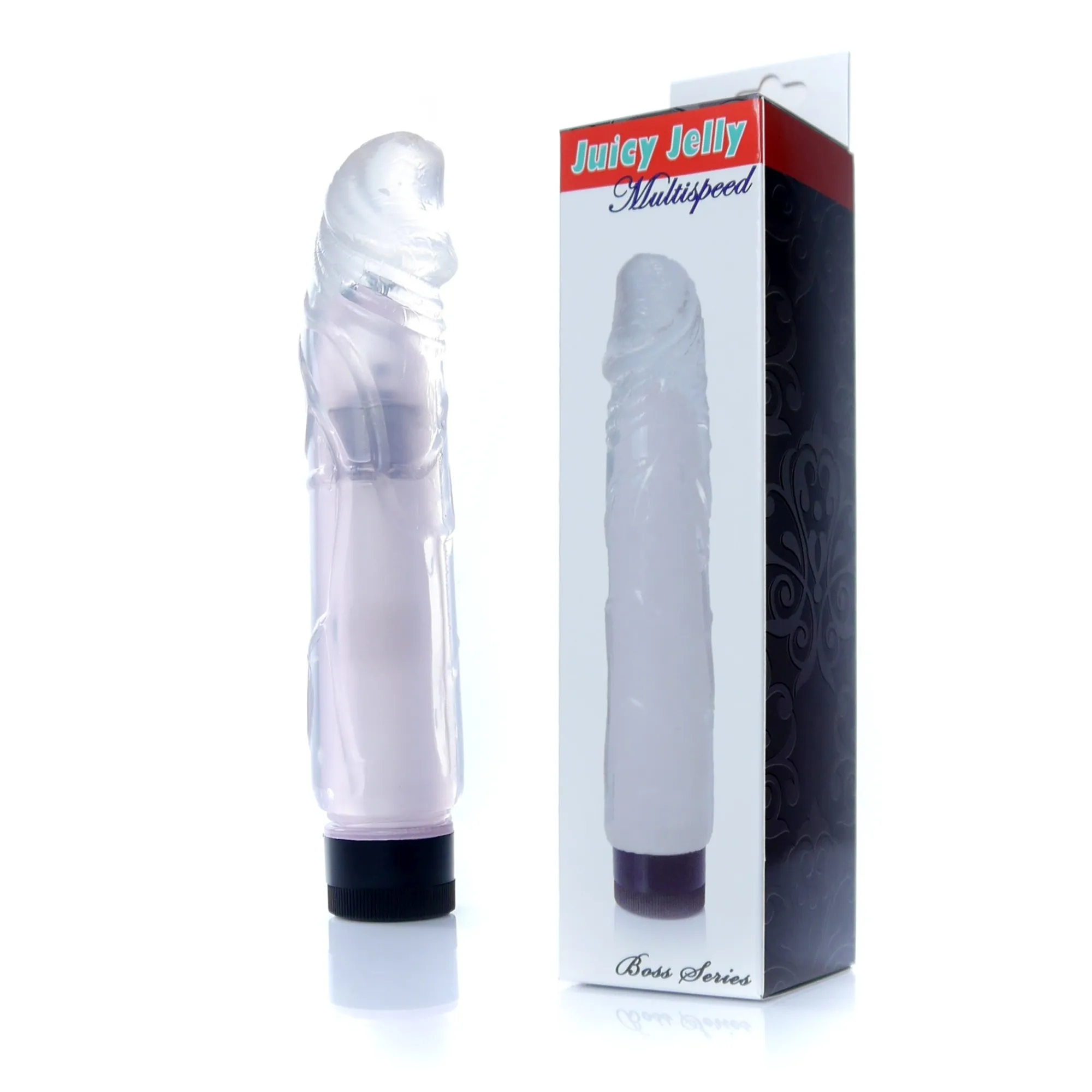 Вібратор прозорий гелевий мультишвидкісний Wibrator-Juicy Jelly - Multispeed Clear 3 Вібратор прозорий гелевий мультишвидкісний Wibrator-Juicy Jelly - Multispeed Clear