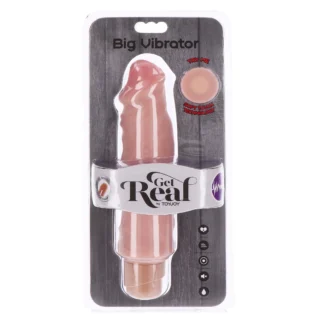 Вібратор реалістичний Toy Joy Dual Density Big Vibrator, бежевий 9 Вібратор реалістичний Toy Joy Dual Density Big Vibrator, бежевий - Зображення 4