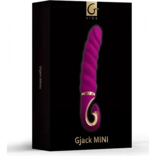 Вібратор рельєфний Gjack Mini Gvibe, фіолетовий, 19 х 3.5 см - Зображення 6
