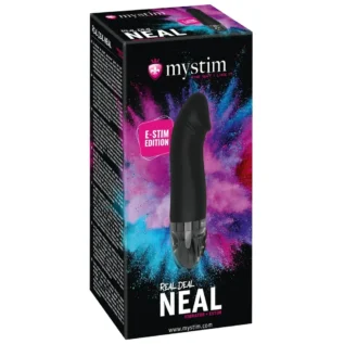 Вібратор точки G з електростимуляцією Mystim Real Deal Neal eStim, чорний - Зображення 6