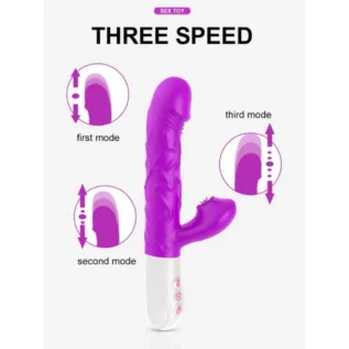 Вібратор Silicone Tongue 10 Function - Зображення 3