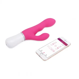 Вібратор кролик з функцією керування  смартфона Lovense Nora