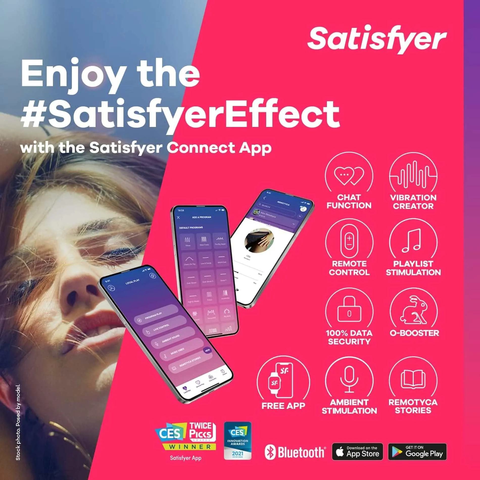 Вібратор у трусики Satisfyer Ribbed Petal з додатком та пультом, чорний 8 Вібратор у трусики Satisfyer Ribbed Petal з додатком та пультом, чорний - Зображення 6