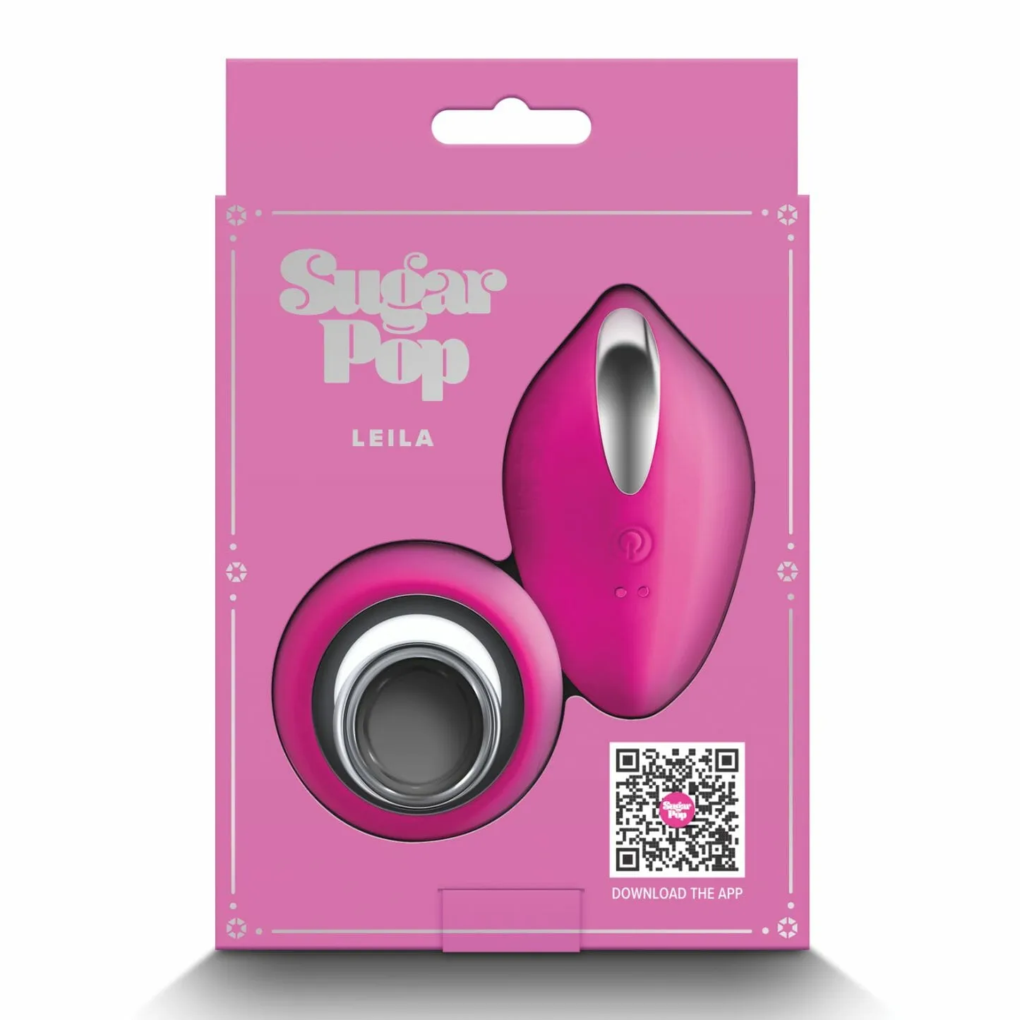 Вібратор в трусики SUGAR POP LEILA PINK 3 Вібратор в трусики SUGAR POP LEILA PINK