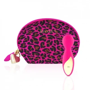 Вібратр RS - Essentials - Lovely Leopard Mini Wand Roze