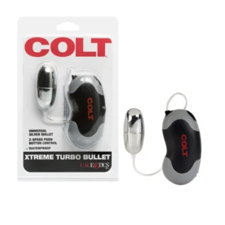 Вібратор-яйце з дротовим пультом COLT Xtreme, сріблястий, 5,7 × 2,5 см - Зображення 9