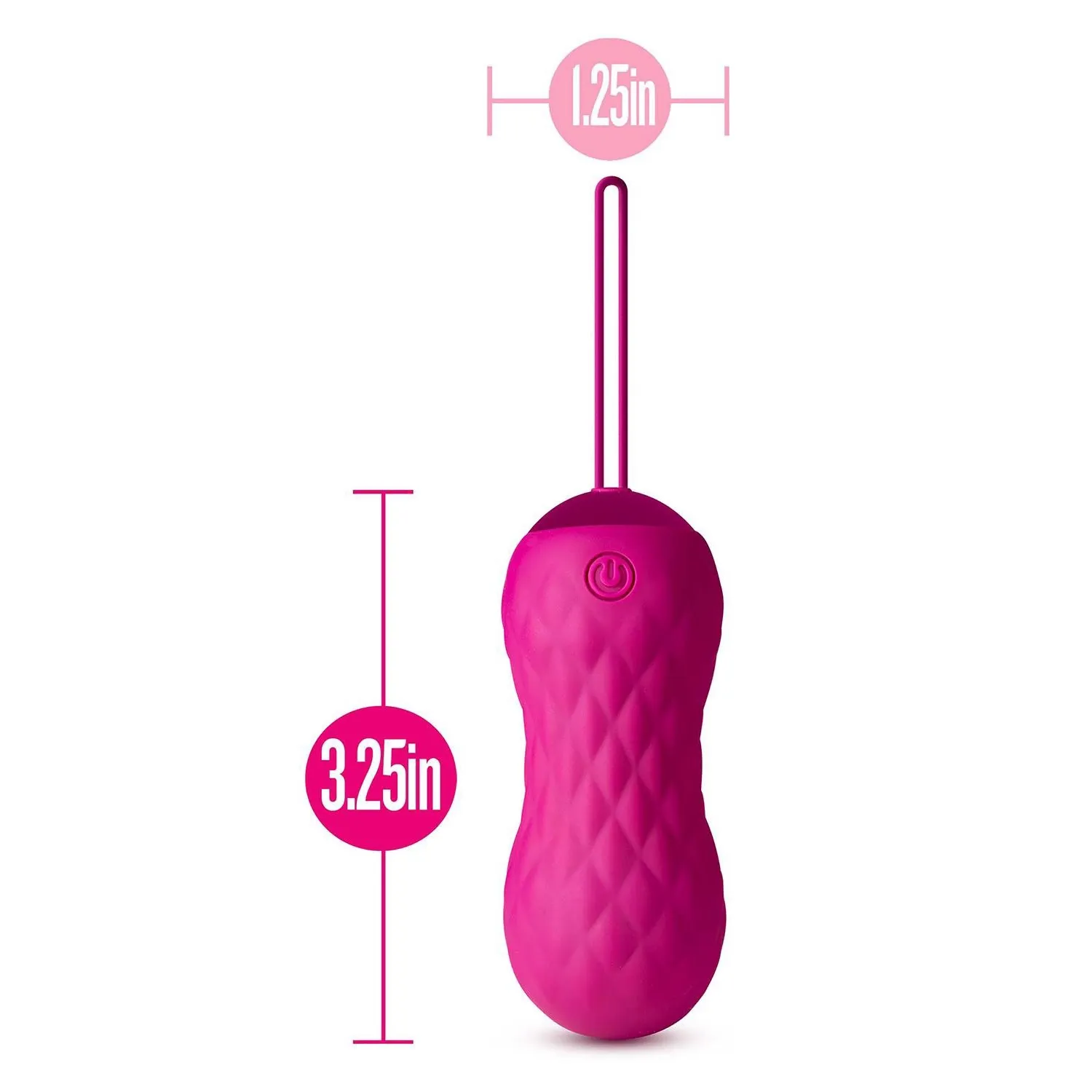 Віброяйце, кероване за допомогою пульта Blush Lush Carina, рожевий 4 Віброяйце, кероване за допомогою пульта Blush Lush Carina, рожевий - Зображення 2