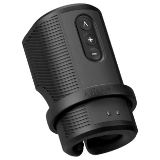 Вібруючий мастурбатор Arcwave Zing Black, відкритий, чорний - Зображення 3