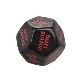 Alternative view of Гральні секс-кубики для пари CalExotic Roll Play-Naughty Dice Set, червоно-чорні
